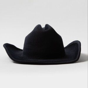NWOT Wyeth McGraw Wool Cowboy Hat in Black